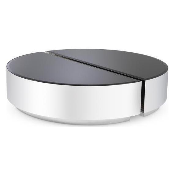 Eichholtz Astra Polished Silver Coffee Table – image 2