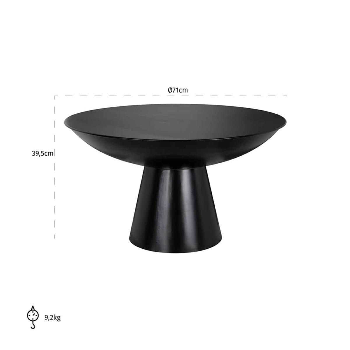 Richmond Iconic Black Coffee Table – image 3