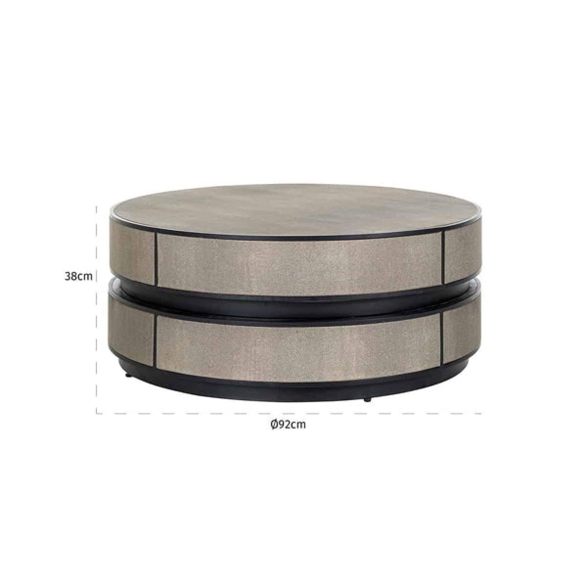 Richmond Lustrio Black Coffee Table – image 3