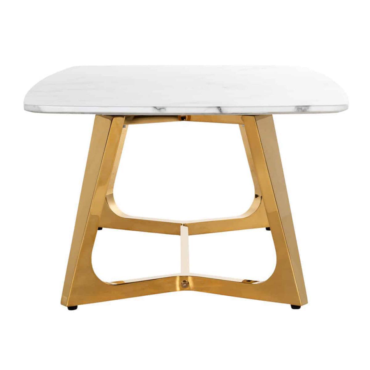 Richmond Dynasty Gold And White Coffee Table – image 2