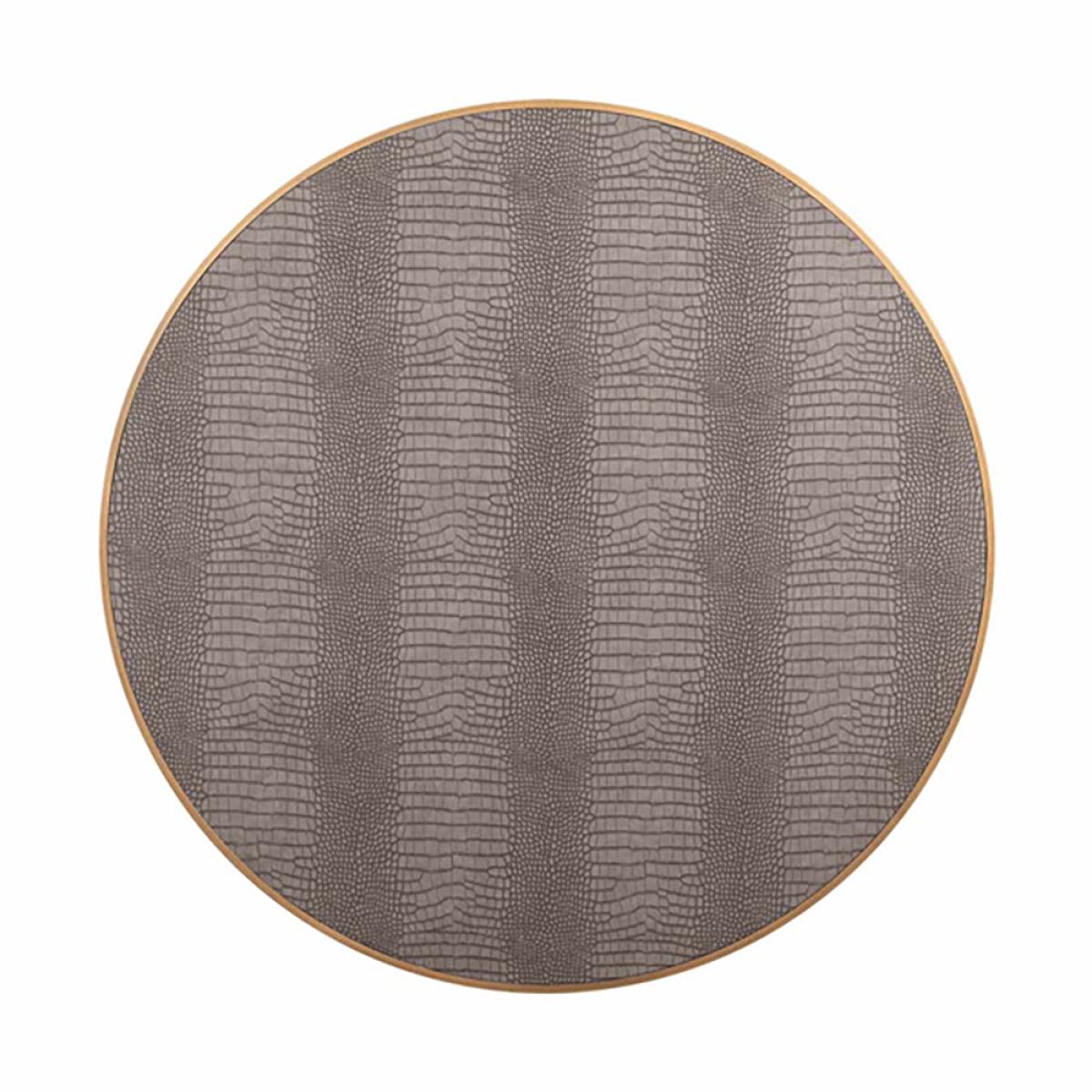 Richmond Classio Brushed Gold Round Coffee Table – image 2