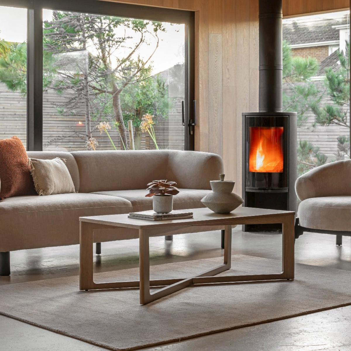 Gallery Interiors Panelled Coffee Table – image 3