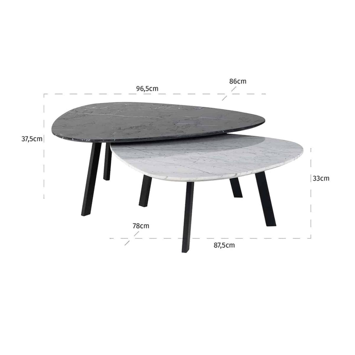Richmond Trocadero Set of 2 Coffee Tables – image 3
