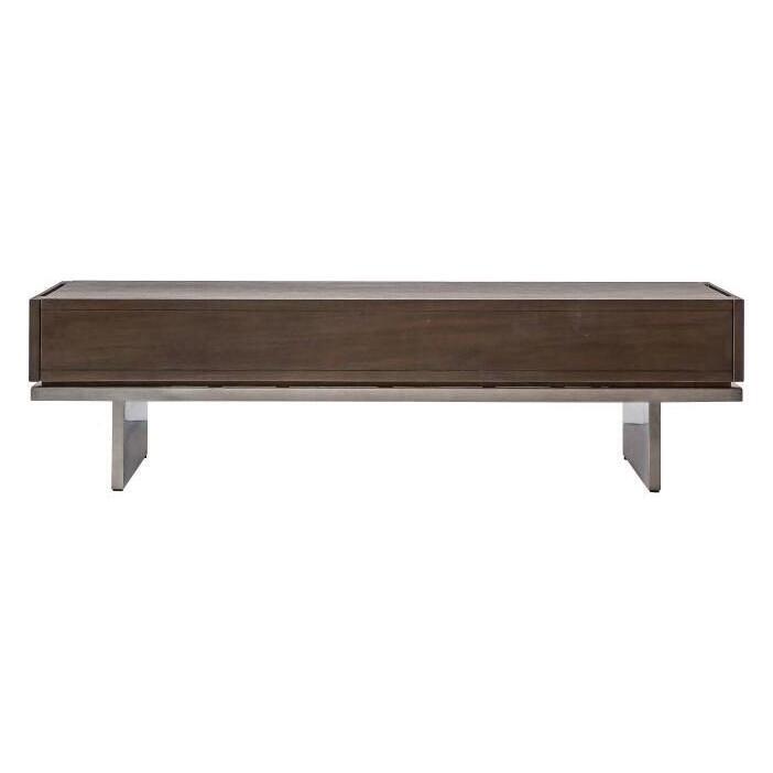 Gallery Direct Como 2 Drawer Brown Coffee Table