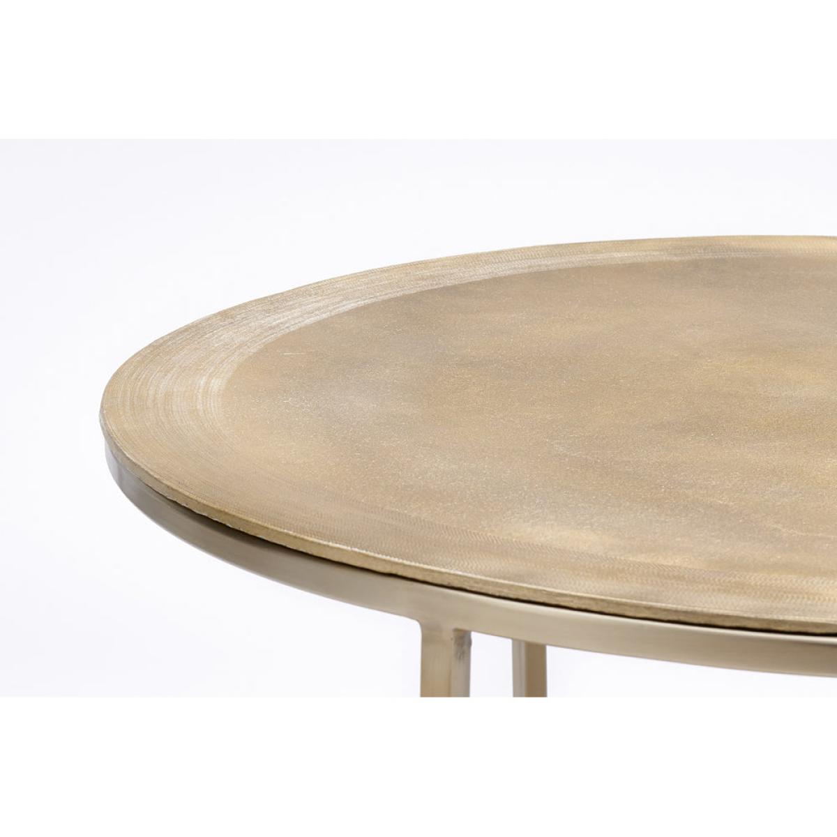 Light & Living Talca Coffee Table Light Gold Set of 2 – image 2
