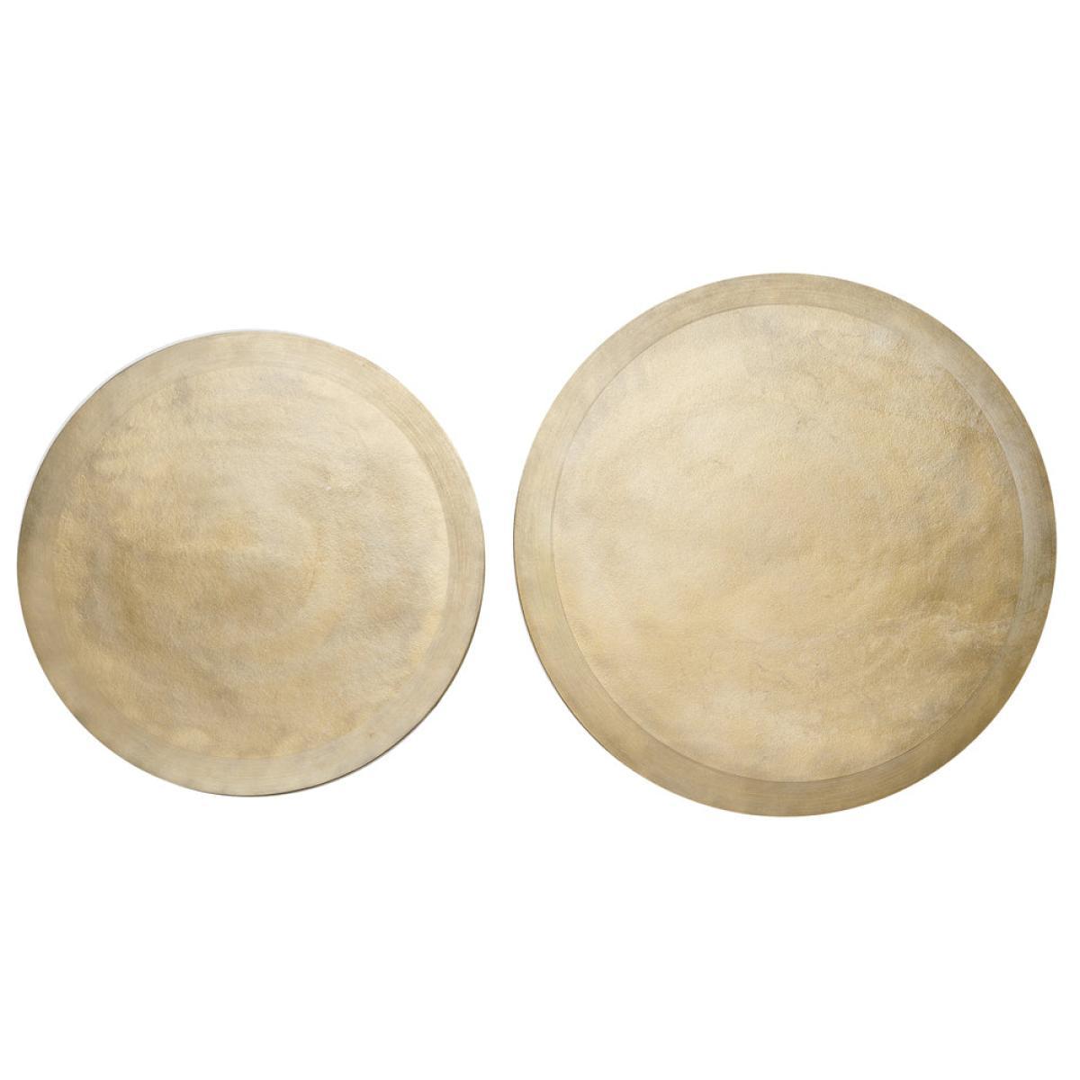 Light & Living Talca Coffee Table Light Gold Set of 2 – image 3