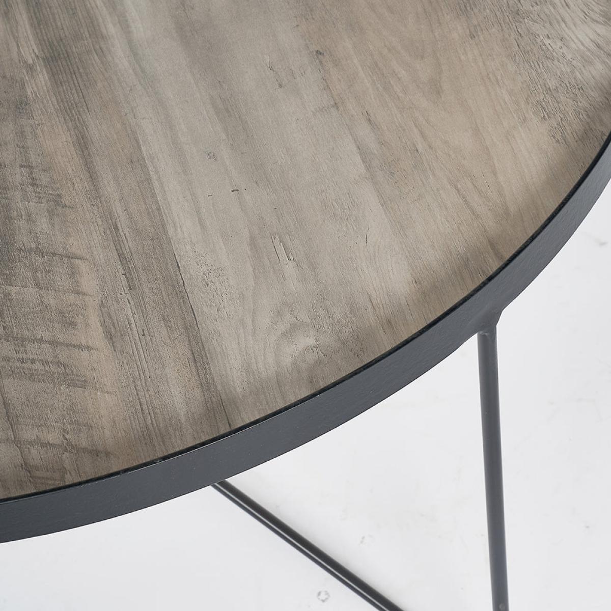 Olivia's Brook Brown Wood Veneer Coffee Table – image 5