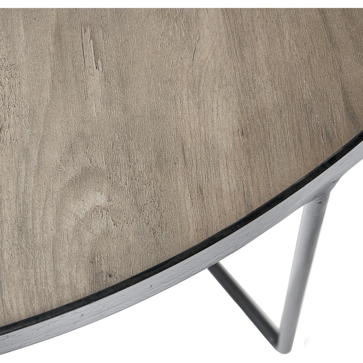 Olivia's Brook Brown Wood Veneer Coffee Table – image 7