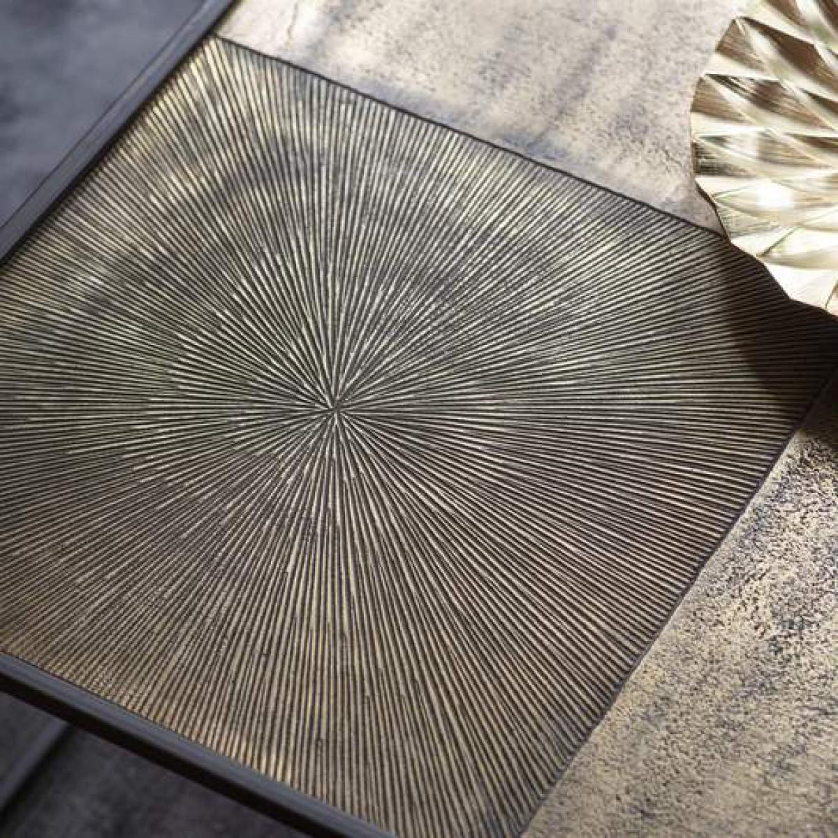 Gallery Direct Hadston Coffee Table Antique Gold | Outlet – image 2