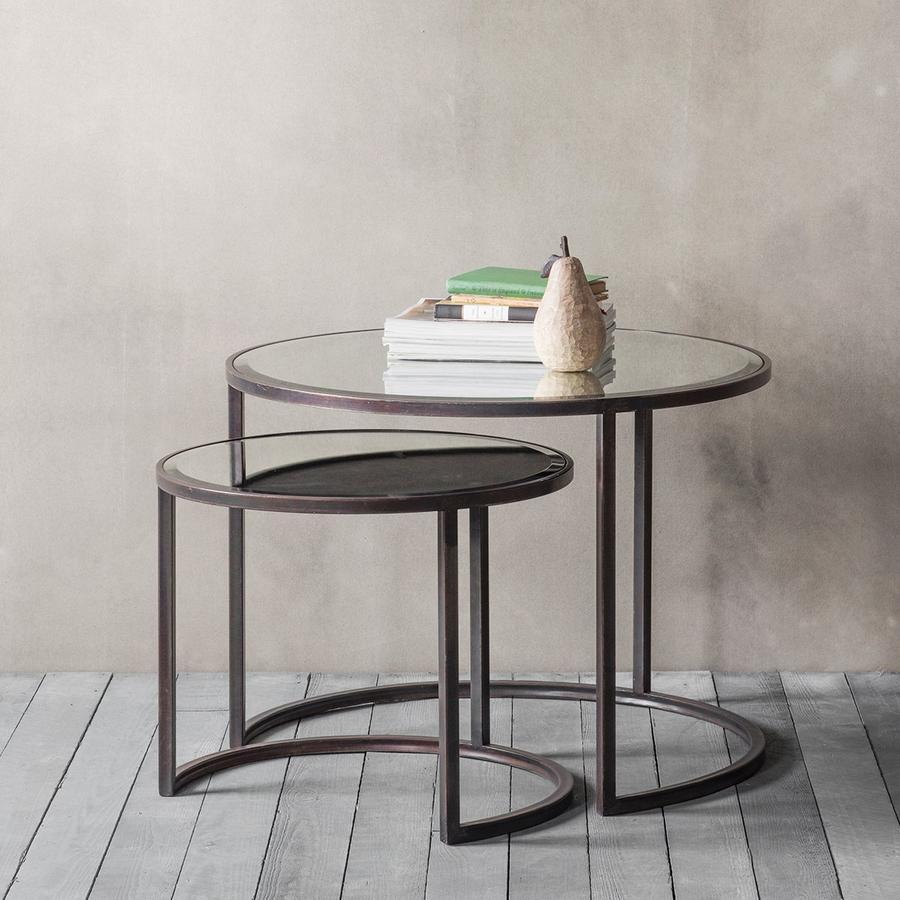 Hudson Living Argyle Coffee Table Nest of 2