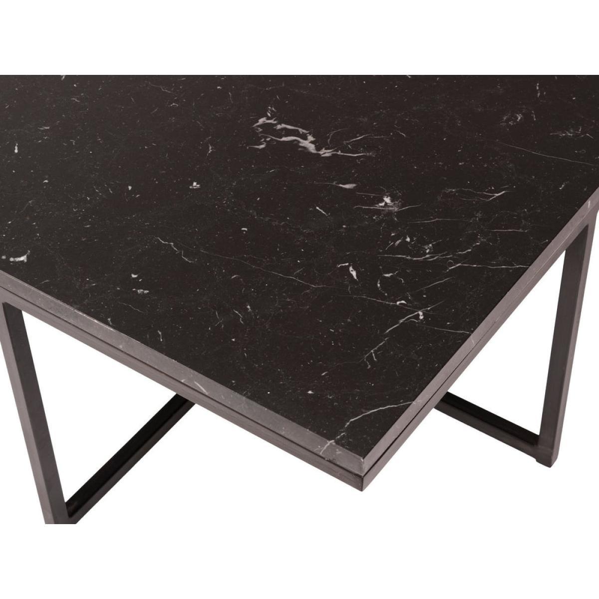 Libra Chancery Marquina Marble Coffee Table Small | Outlet – image 2