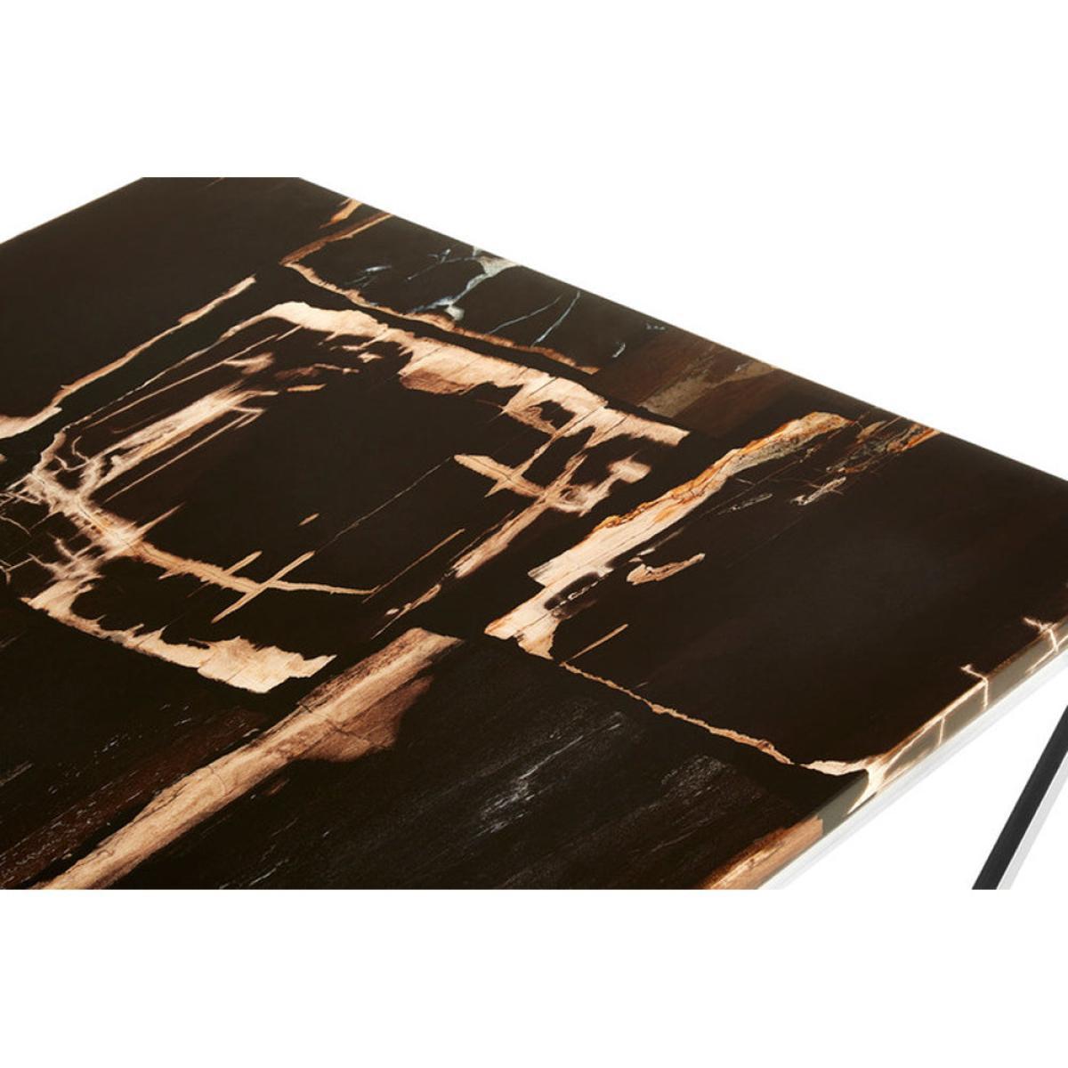Olivia's Dark Petrified, Parallel Base Coffee Table – image 3