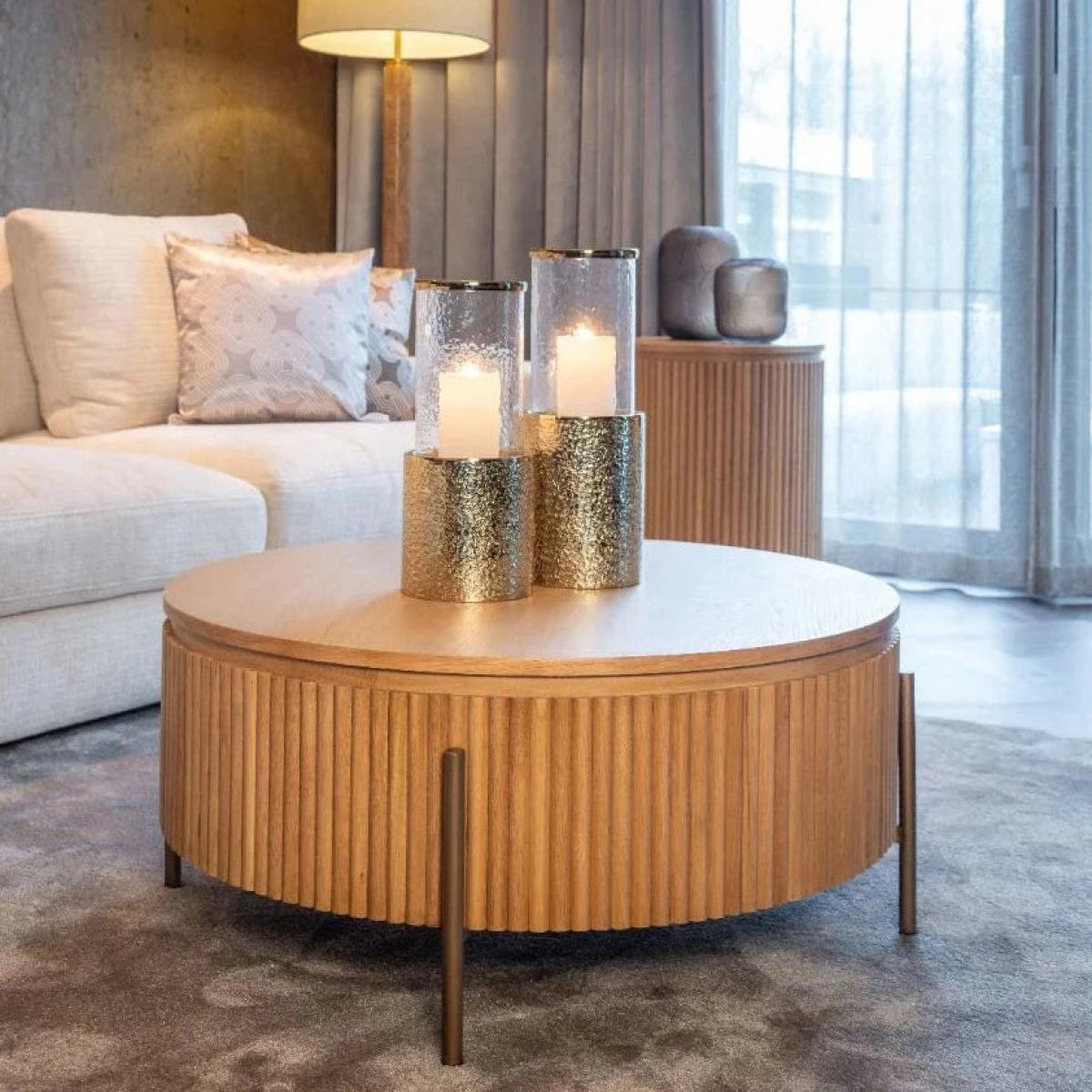 Richmond Interiors Belfort 90cm Round Coffee Table – image 2