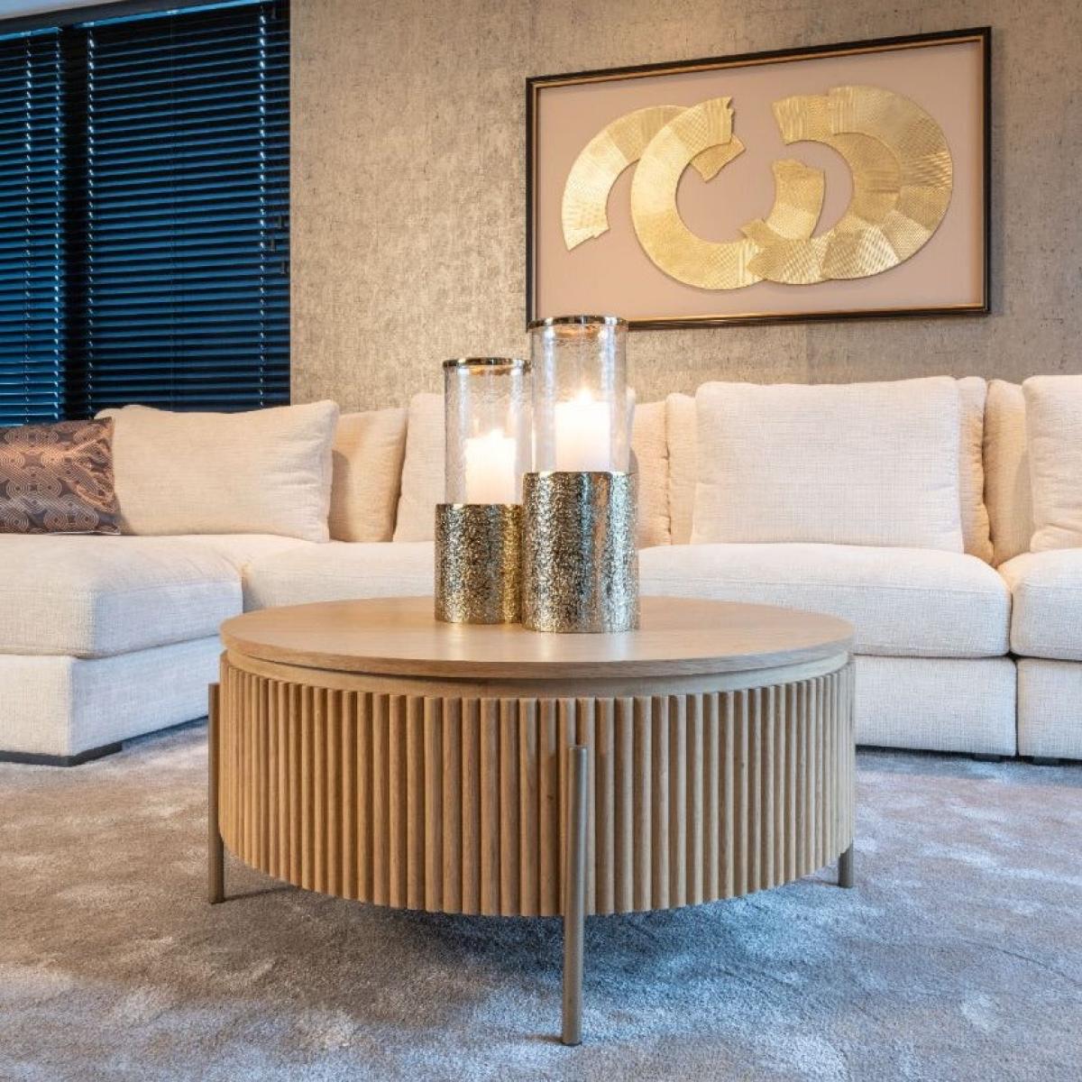 Richmond Interiors Belfort 90cm Round Coffee Table – image 3