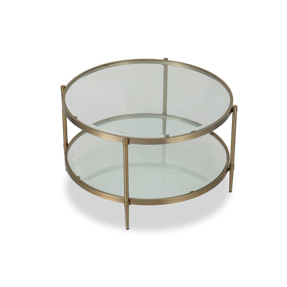 Liang & Eimil Adlon Brushed Brass Coffee Table – image 2