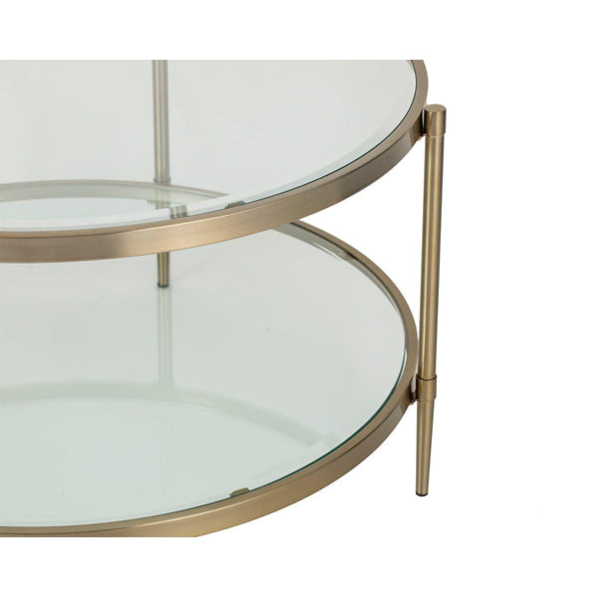 Liang & Eimil Adlon Brushed Brass Coffee Table – image 3
