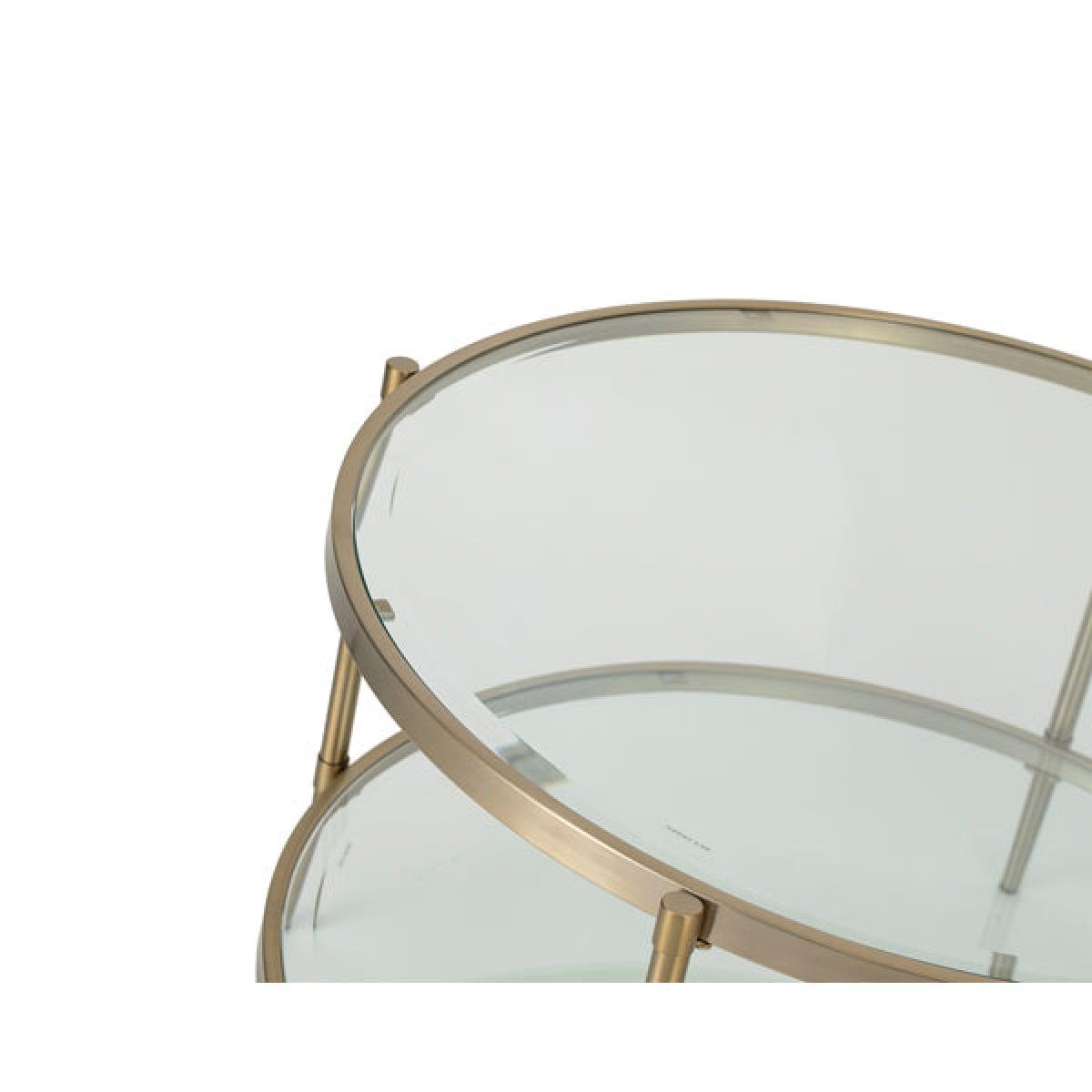 Liang & Eimil Adlon Brushed Brass Coffee Table – image 4