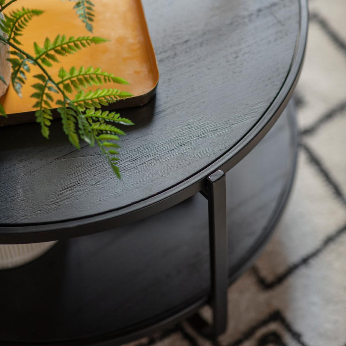 Gallery Interiors Dunley Coffee Table in Black – image 3
