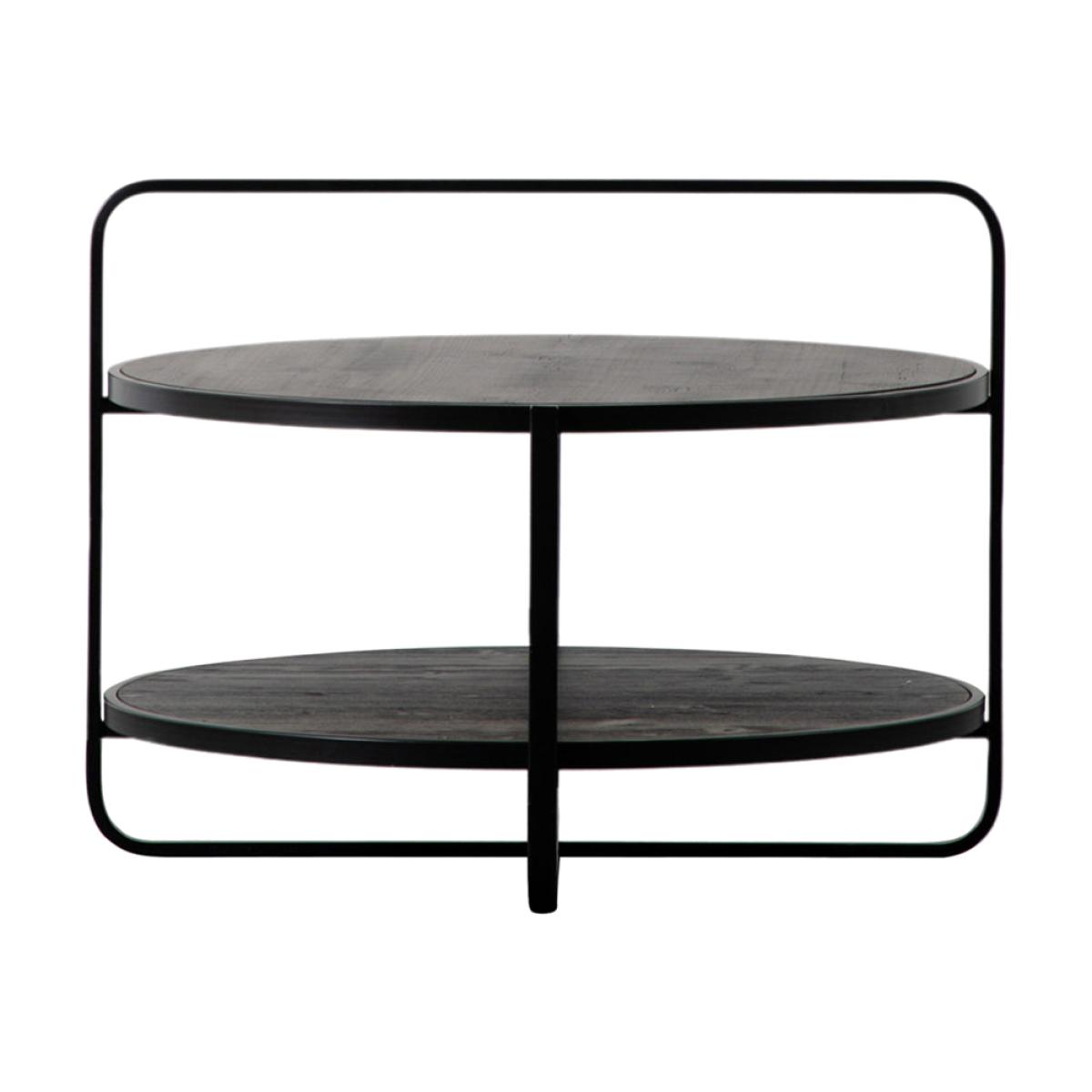 Gallery Interiors Dunley Coffee Table in Black – image 1