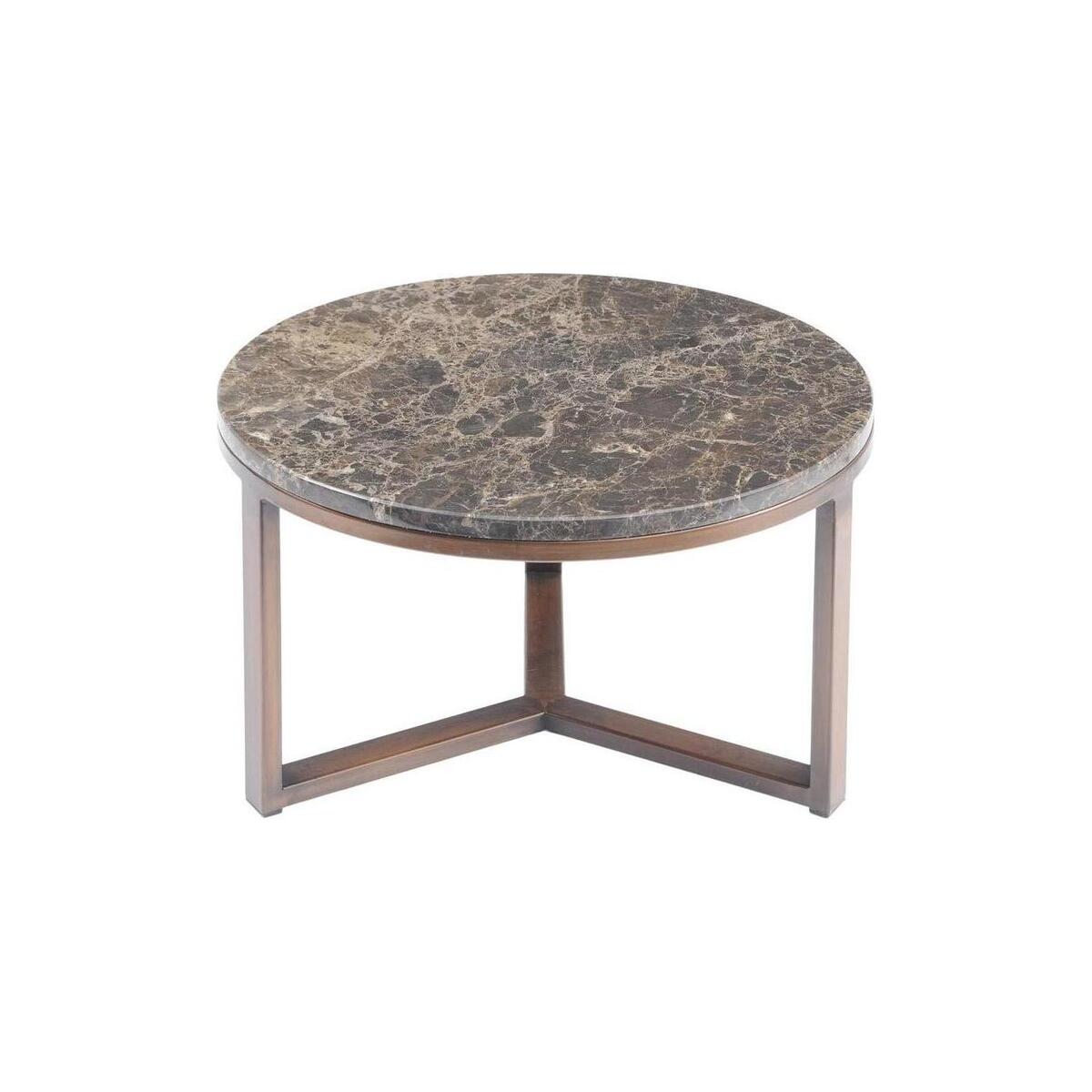 Libra Fitzroy Emperador Marble Coffee Table Small – image 1