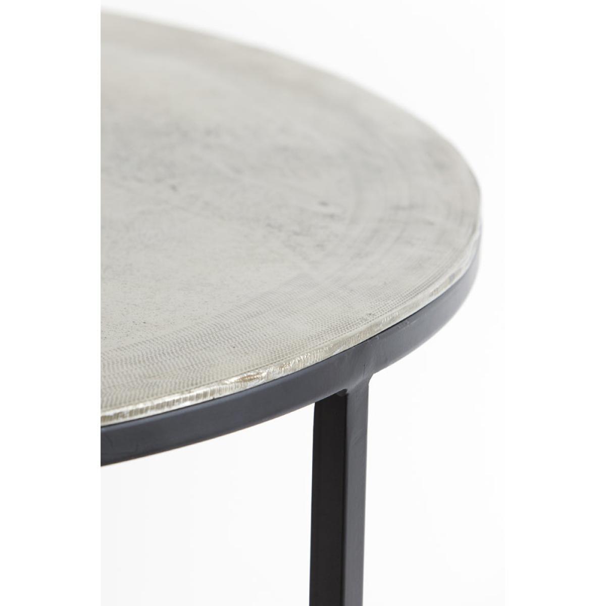 Light & Living Set of 2 Talca Coffee Table Antique Lead | Outlet – image 11