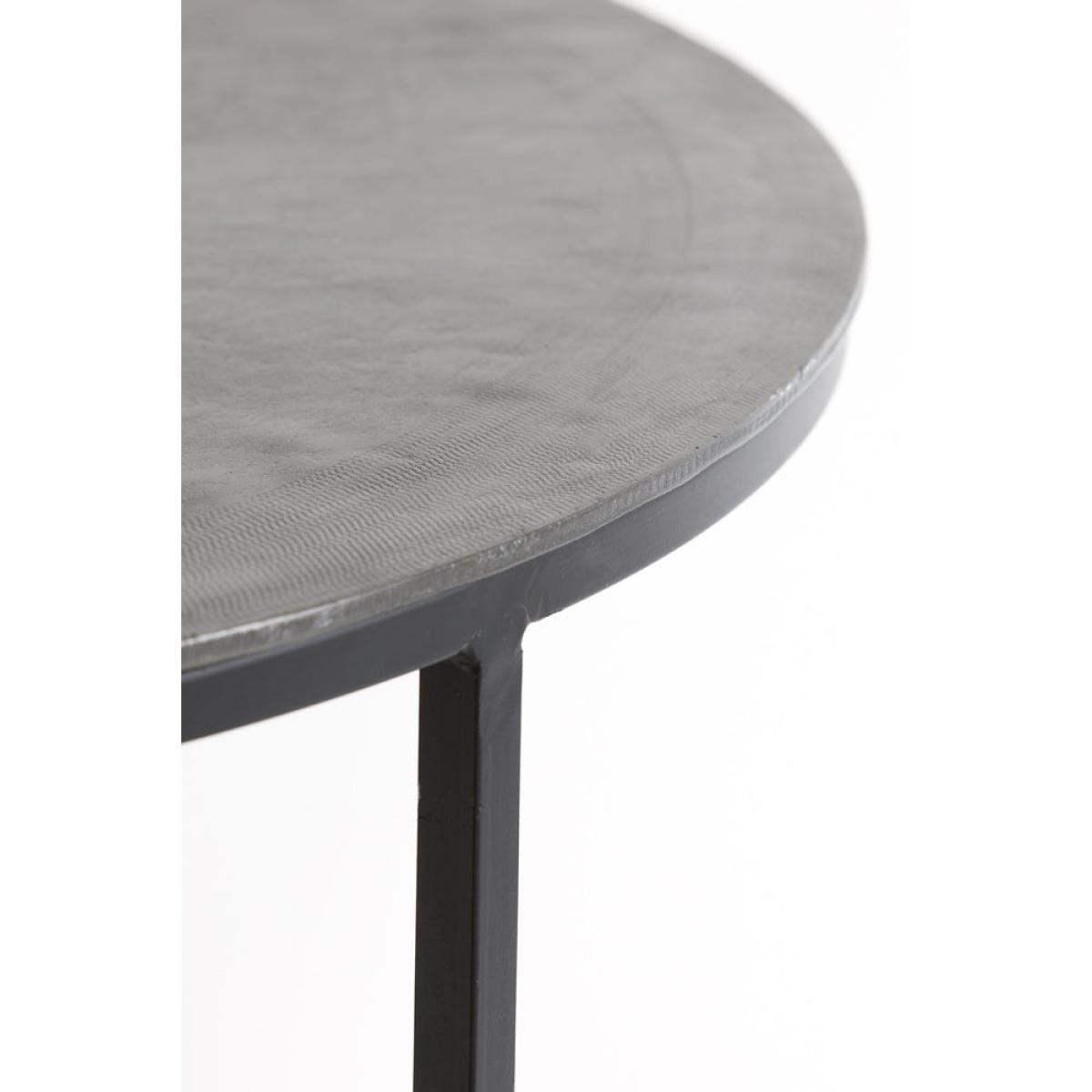 Light & Living Set of 2 Talca Coffee Table Antique Lead | Outlet – image 3