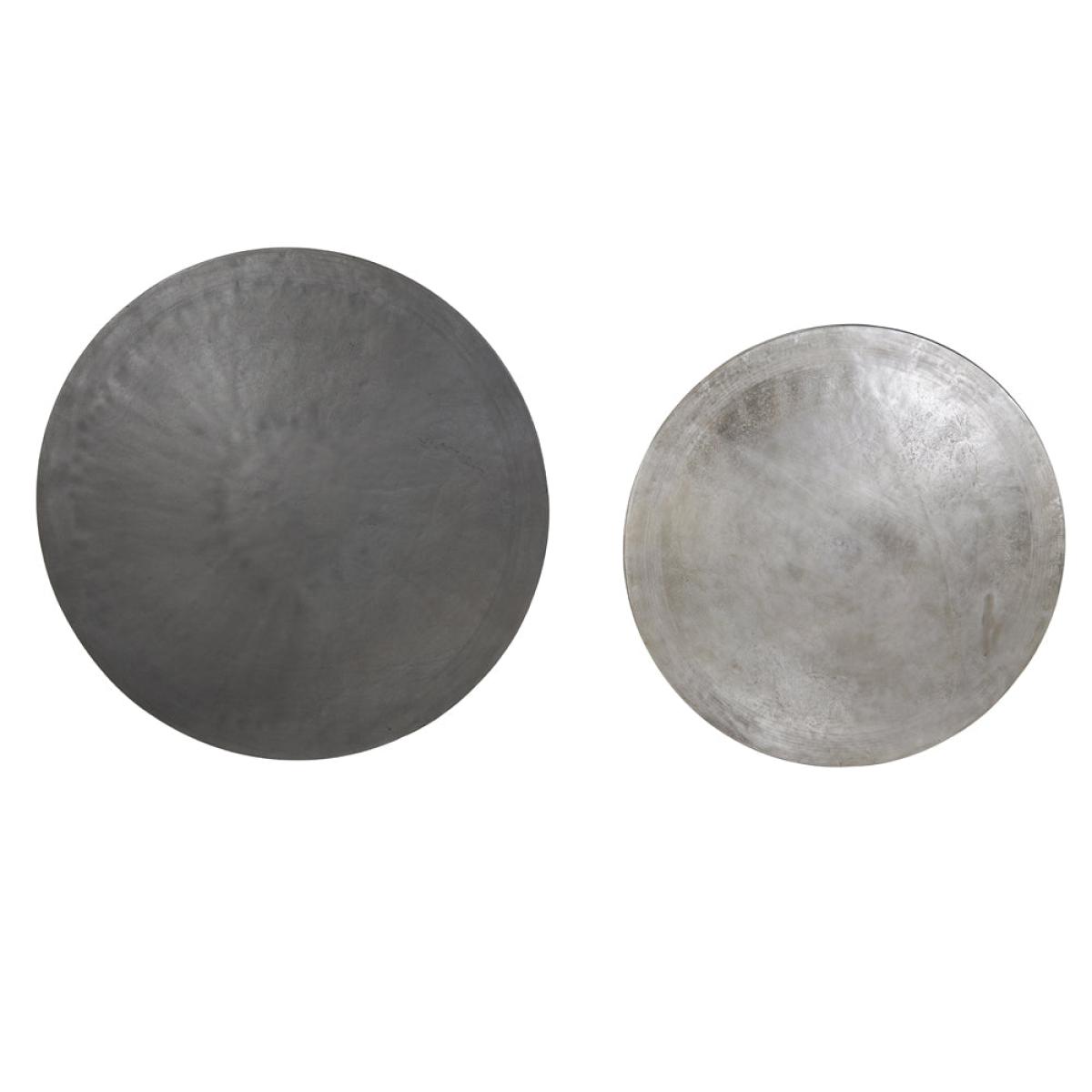 Light & Living Set of 2 Talca Coffee Table Antique Lead | Outlet – image 4