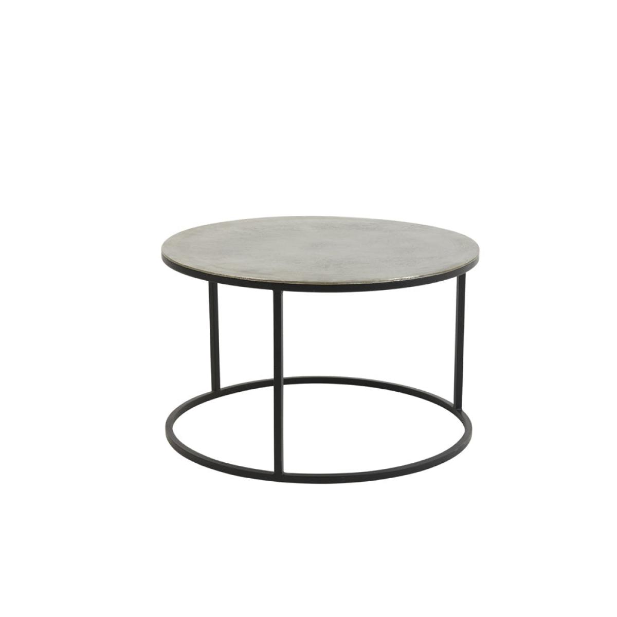Light & Living Set of 2 Talca Coffee Table Antique Lead | Outlet – image 9