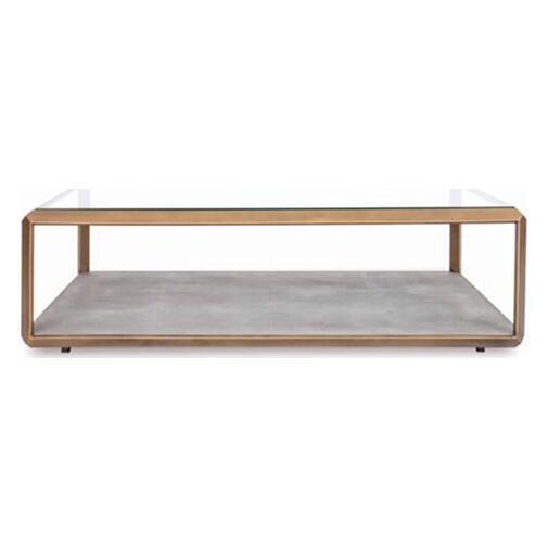 DI Designs Elmley Brass Coffee Table – image 2