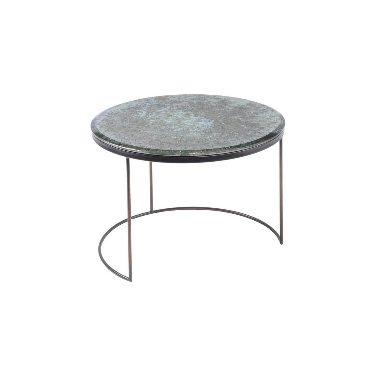 Libra Fitzroy Antique Mirror Coffee Table Small – image 1