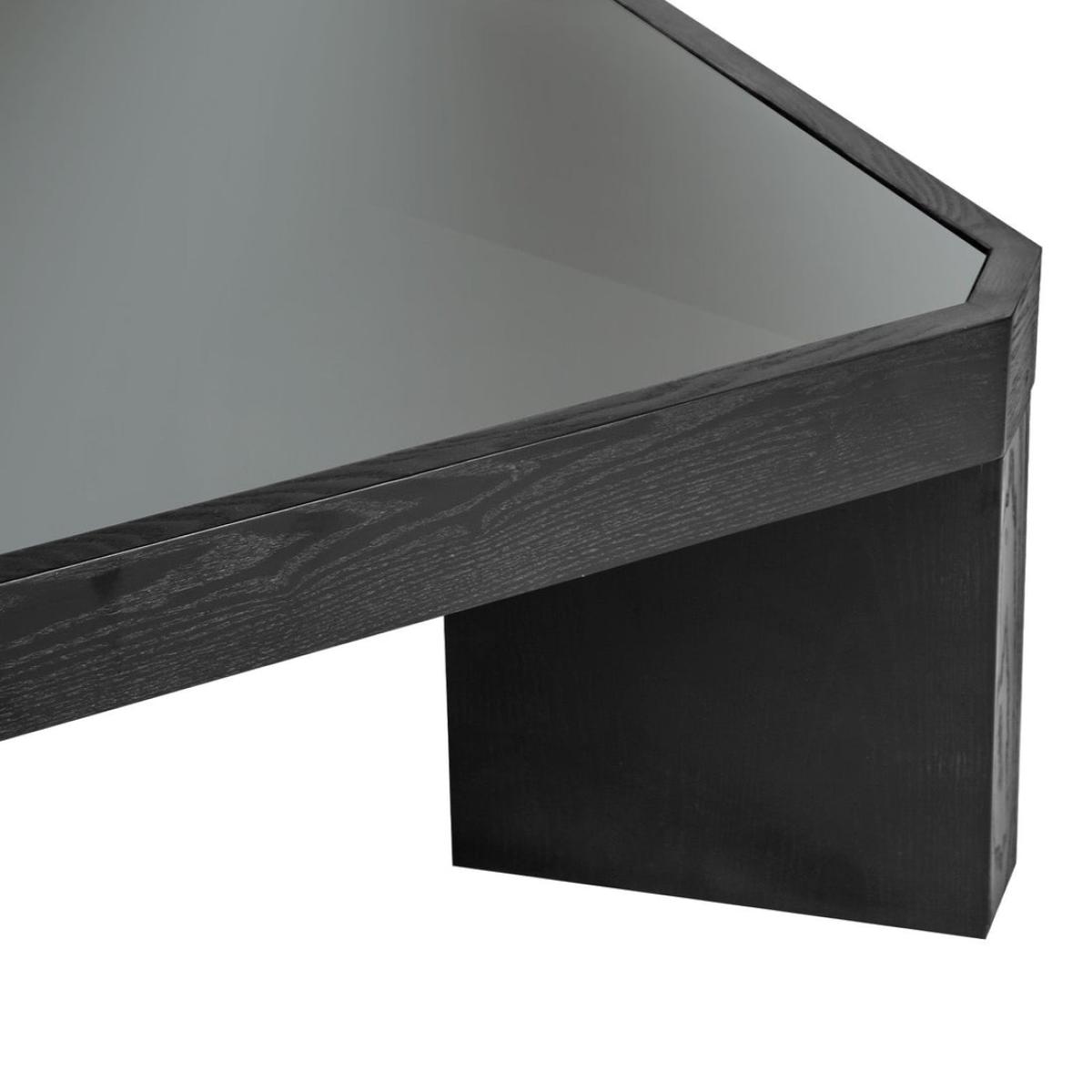 Liang & Eimil Baltimore Coffee Table - Black Ash & Glass – image 3