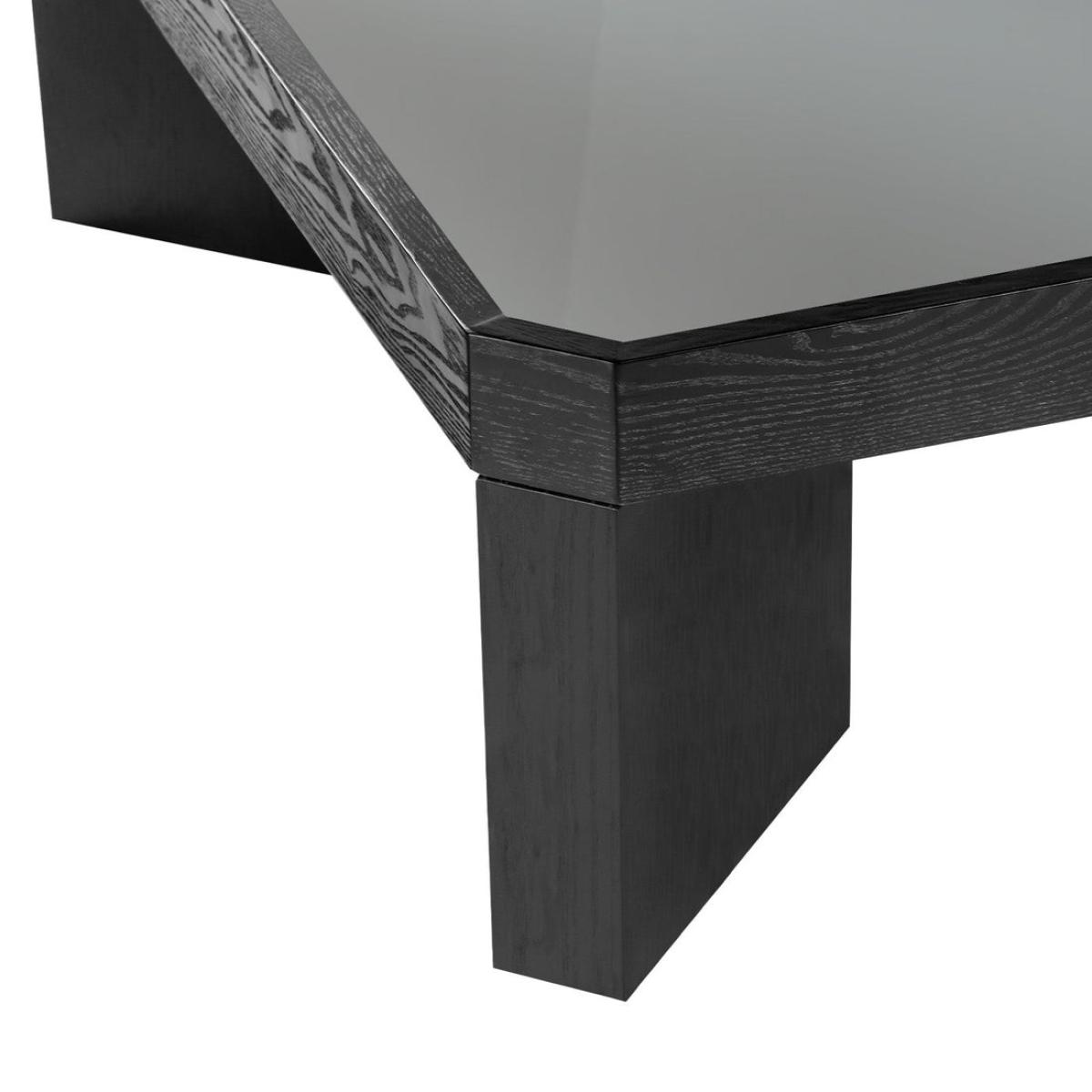Liang & Eimil Baltimore Coffee Table - Black Ash & Glass – image 4