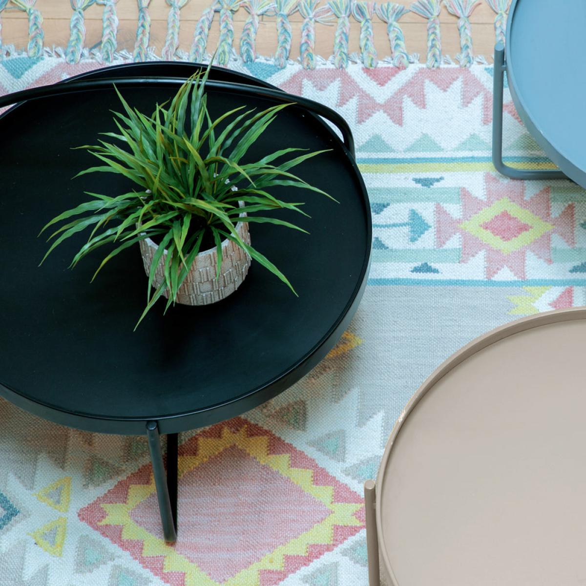 Gallery Interiors Melbury Coffee Tablein Black – image 2