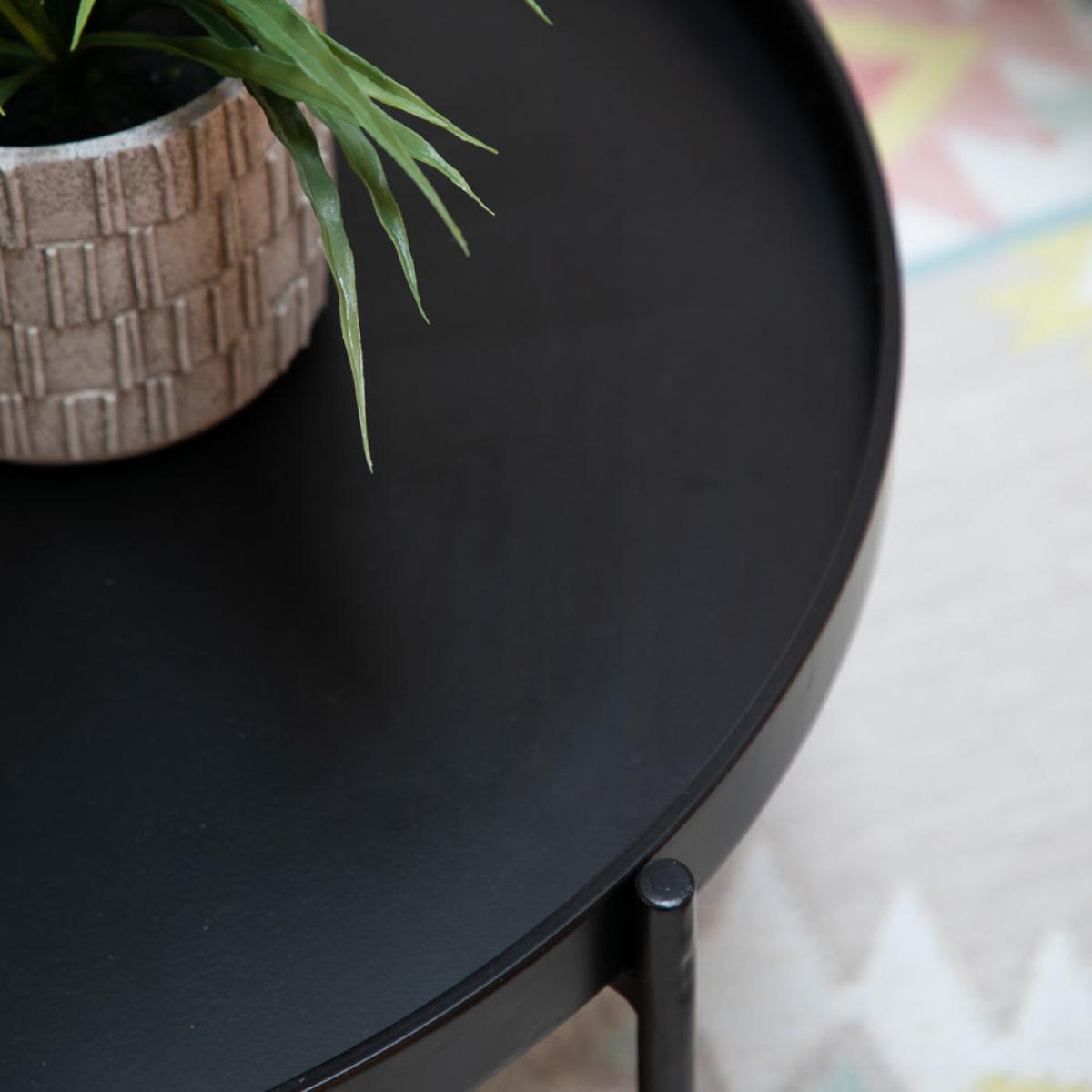 Gallery Interiors Melbury Coffee Tablein Black – image 3