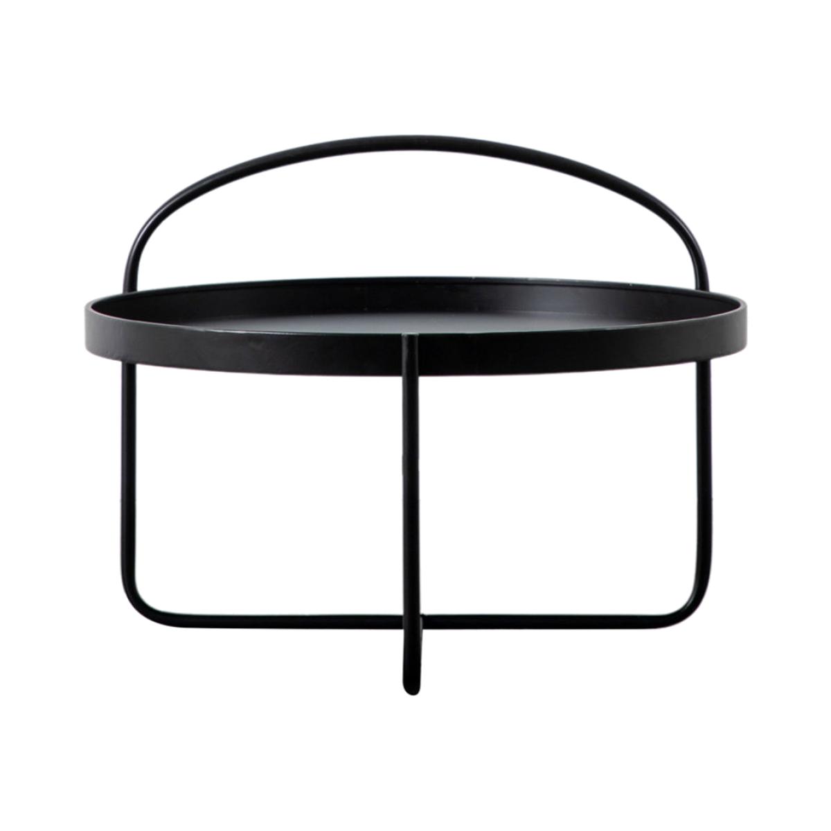 Gallery Interiors Melbury Coffee Tablein Black – image 1