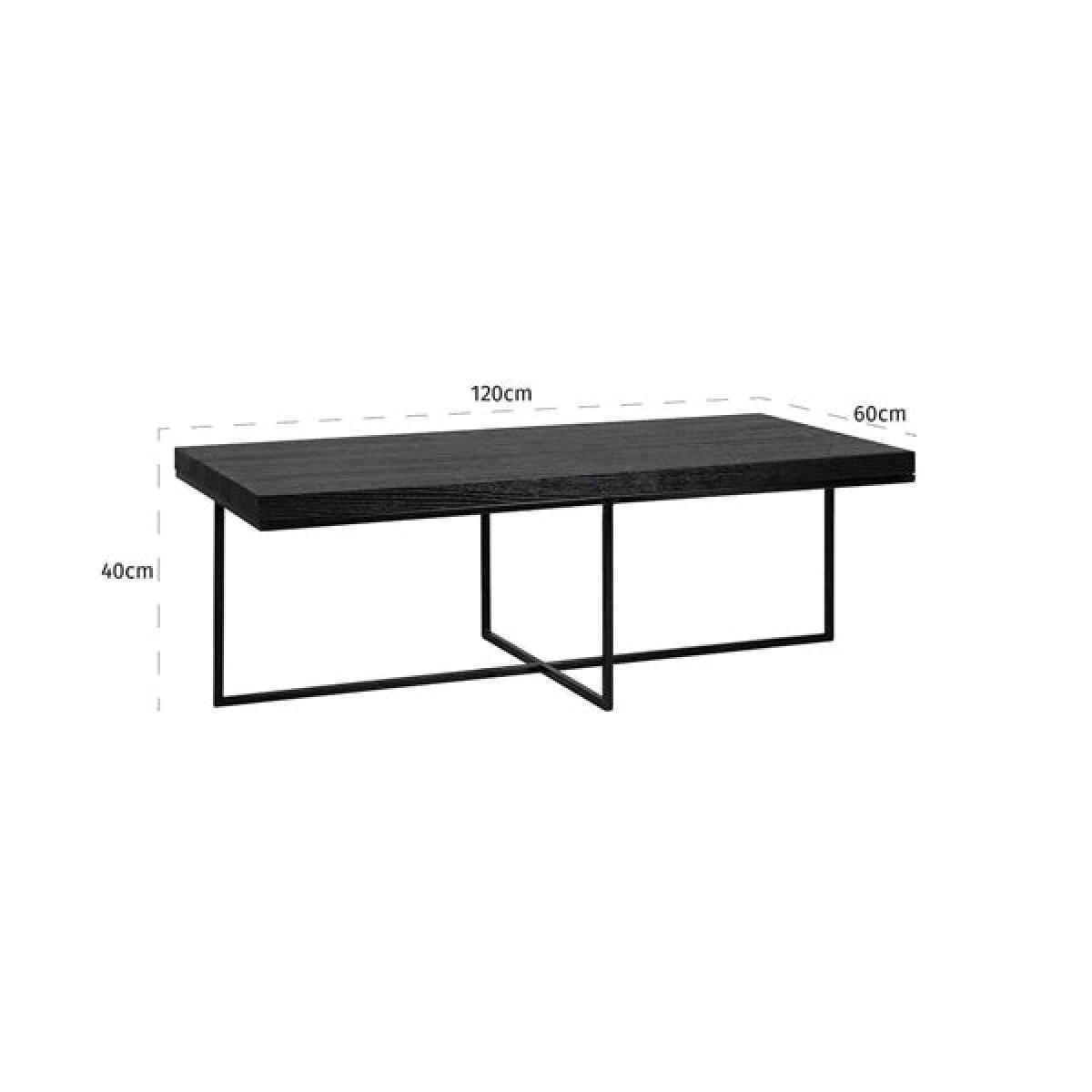 Richmond Oakura Black Coffee Table – image 5
