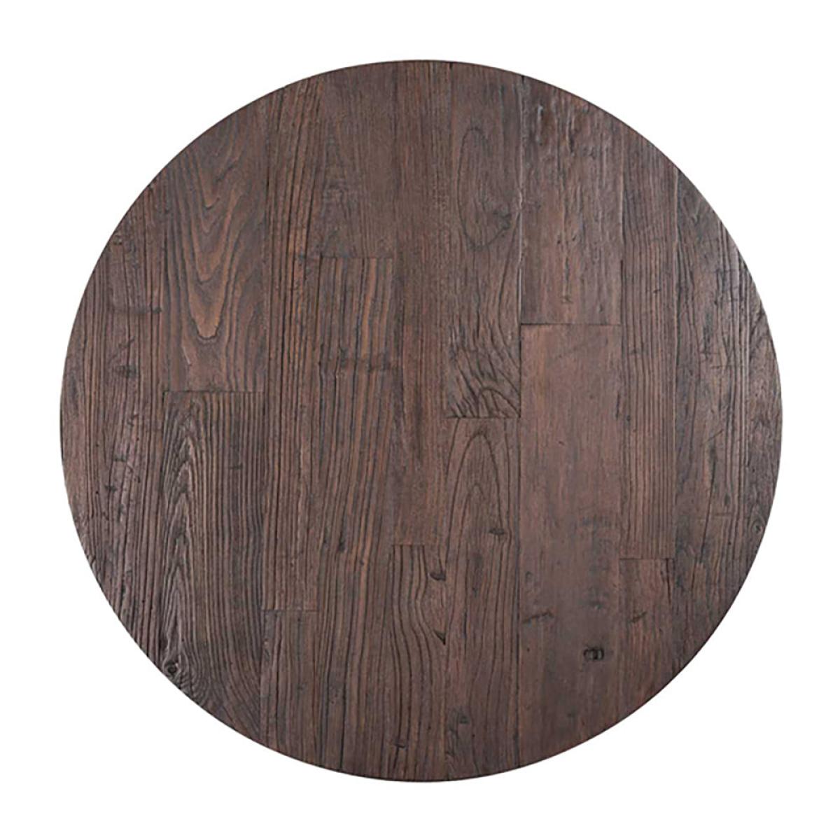 Richmond Set of 2 Cromford Brown Round Coffee Table – image 2