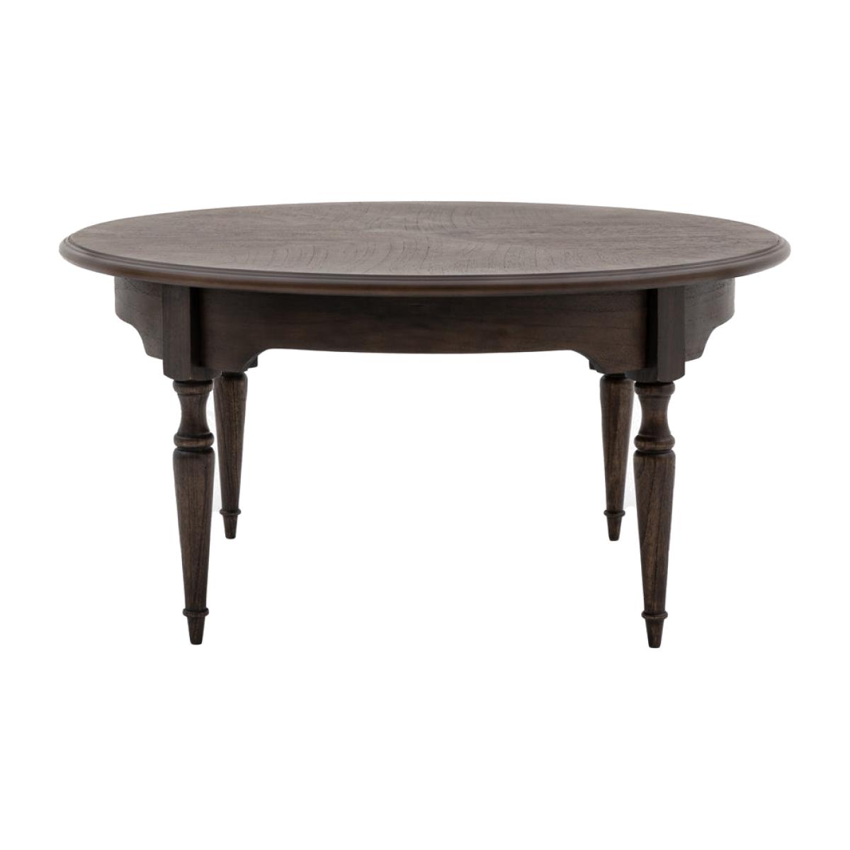 Gallery Interiors Melody Coffee Table in Dark Wood – image 1