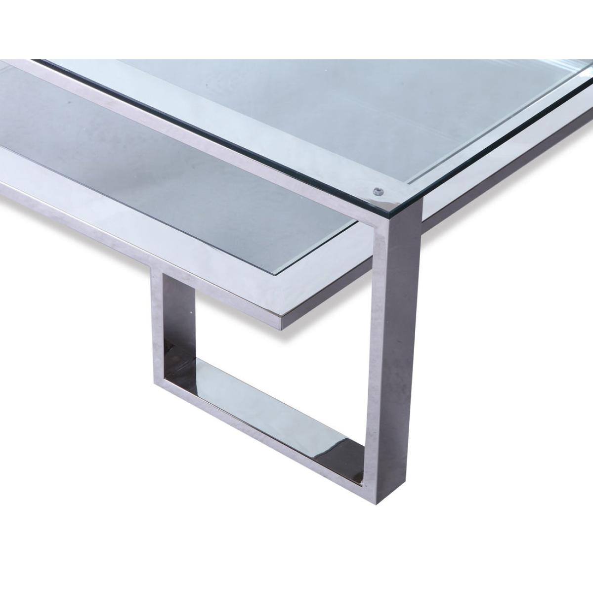 Liang & Eimil Mayfair Coffee Table Stainless Steel Frame|Outlet – image 4