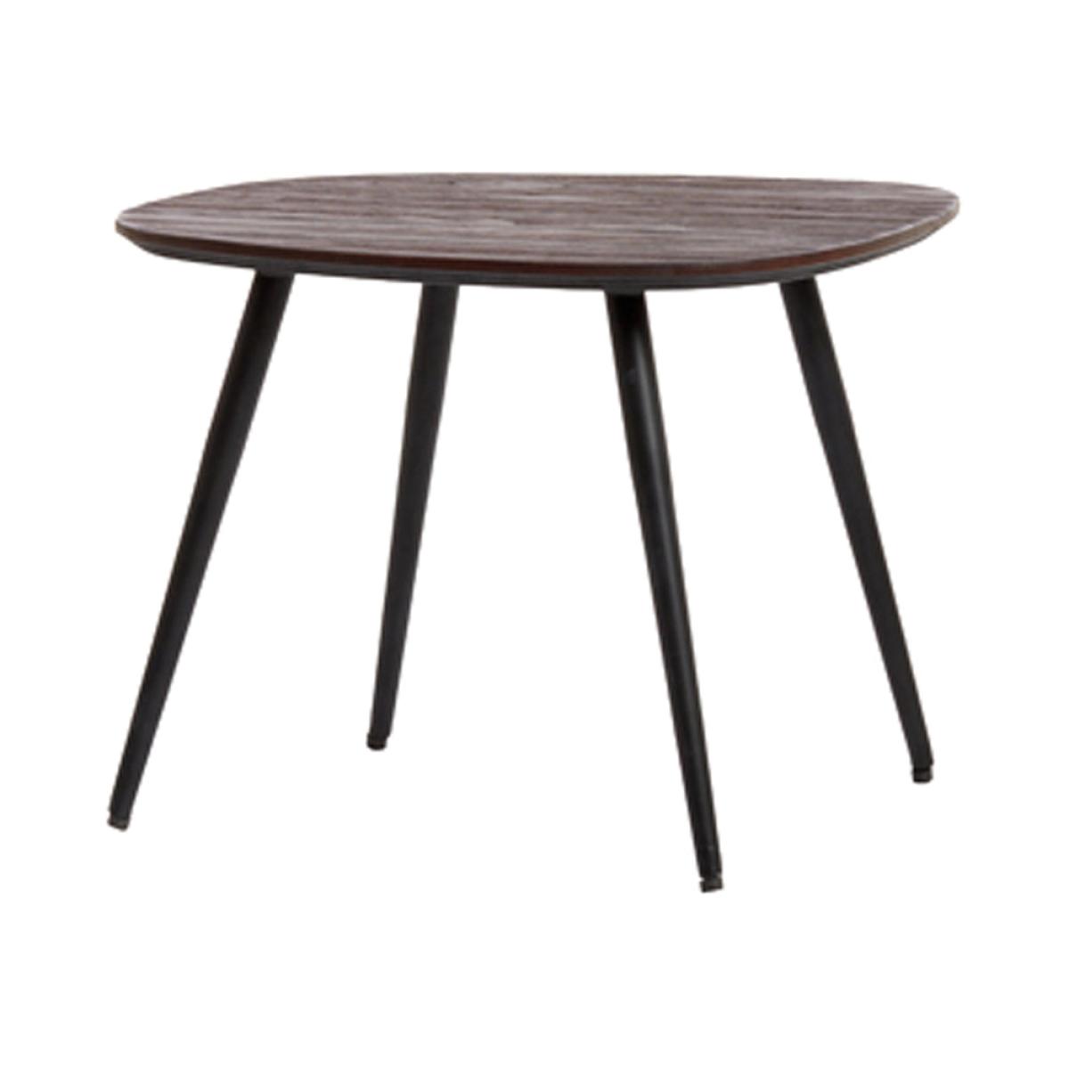 Light & Living Set of 3 Viejo Brown Wood & Black Coffee Tables – image 4