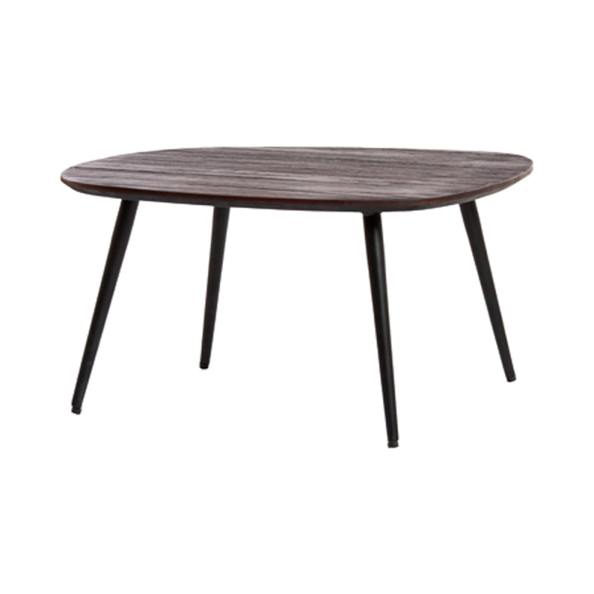 Light & Living Set of 3 Viejo Brown Wood & Black Coffee Tables – image 5