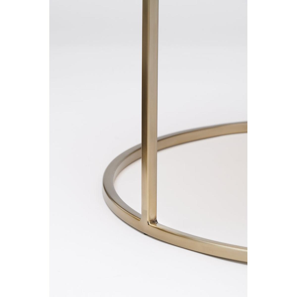 Light & Living Set of 2 Duarte Coffee Table Brown And Gold – image 8