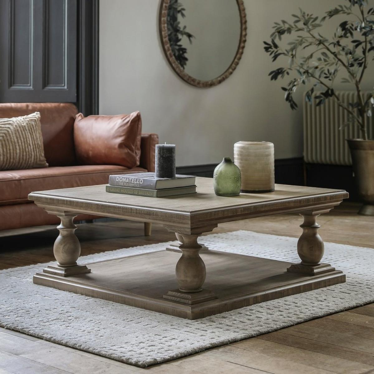 Gallery Interiors Newbury Square Coffee Table – image 2