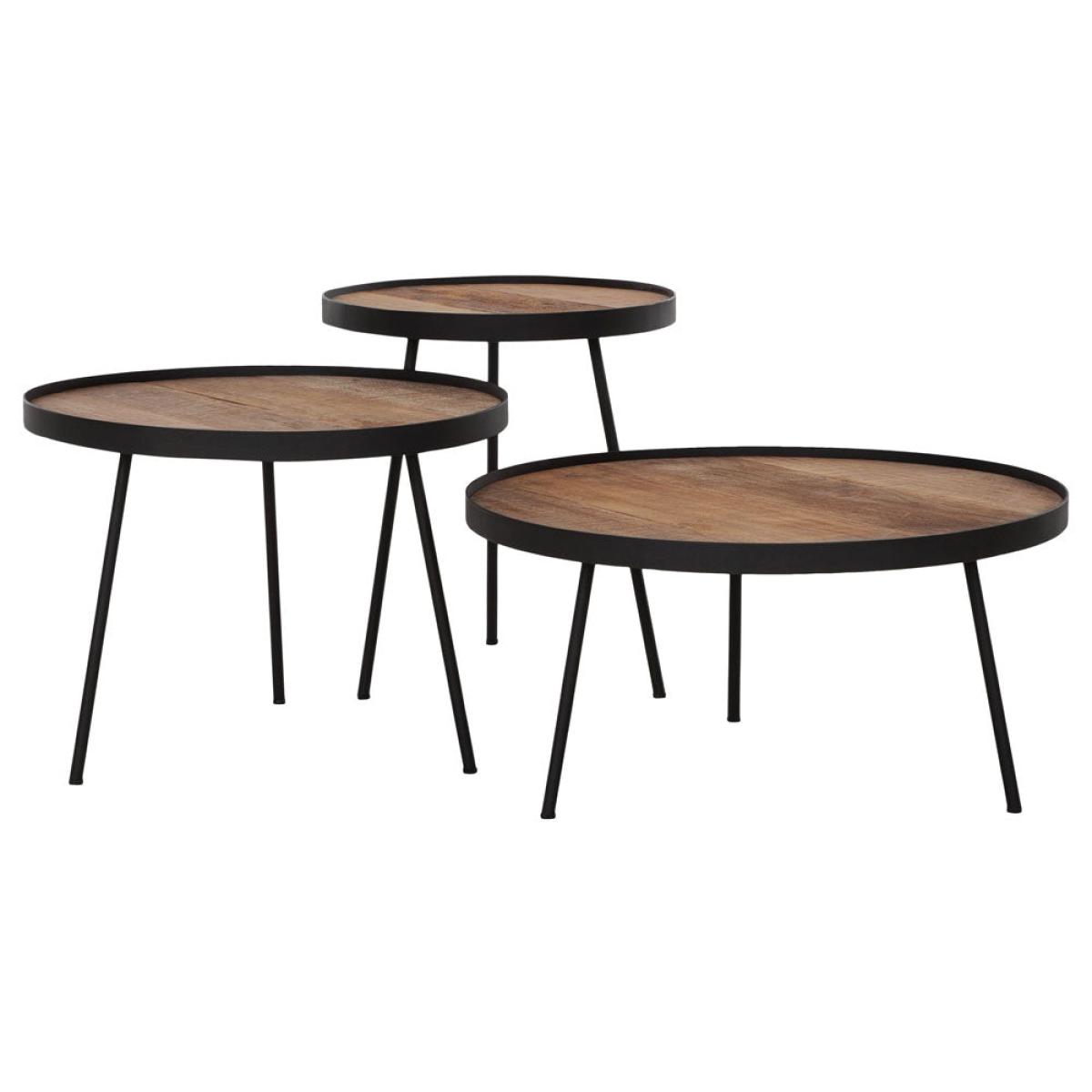 DTP Home Saturnus Coffee Table in Natural Recycled Teakwood Finish / Medium – image 4