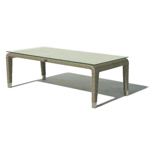 Skyline Journey Brown Rectangular Outdoor Coffee Table – image 1