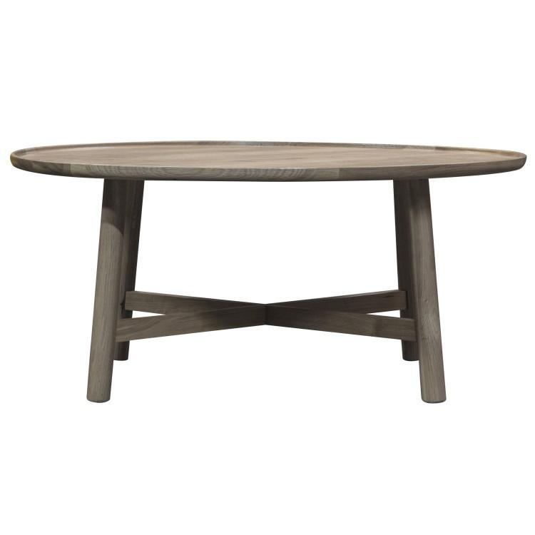 Gallery Direct Kingham Coffee Table Round / Grey / Round – image 2