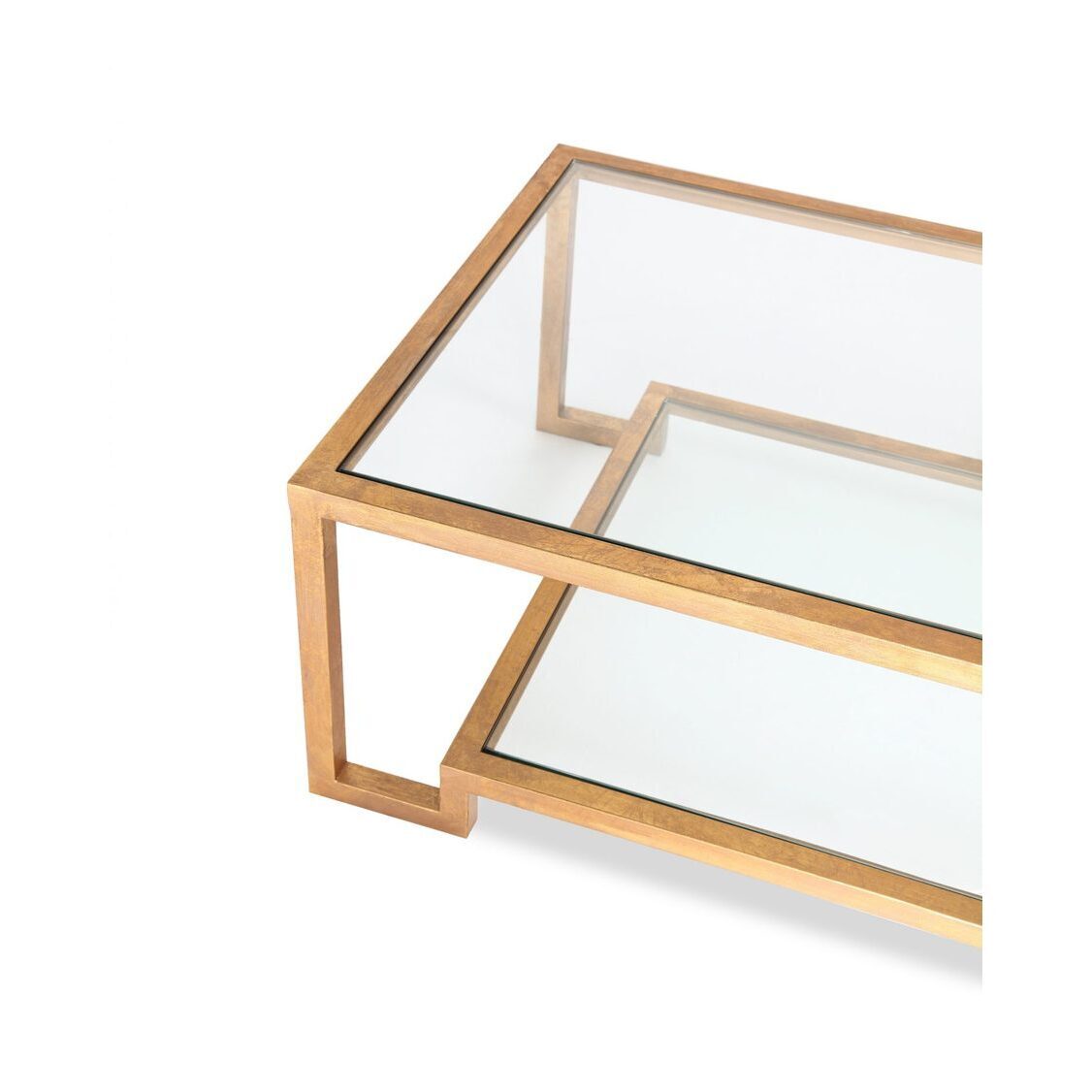 Liang & Eimil Ming Coffee Table Antique Gold Coated Steel Frame – image 3