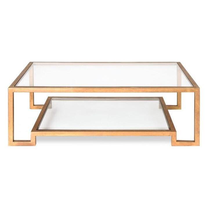 Liang & Eimil Ming Coffee Table Antique Gold Coated Steel Frame – image 2