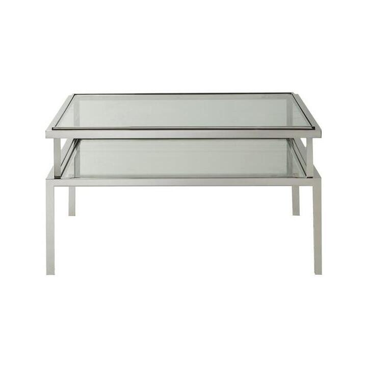 Gallery Direct Salerno Coffee Table Silver – image 1
