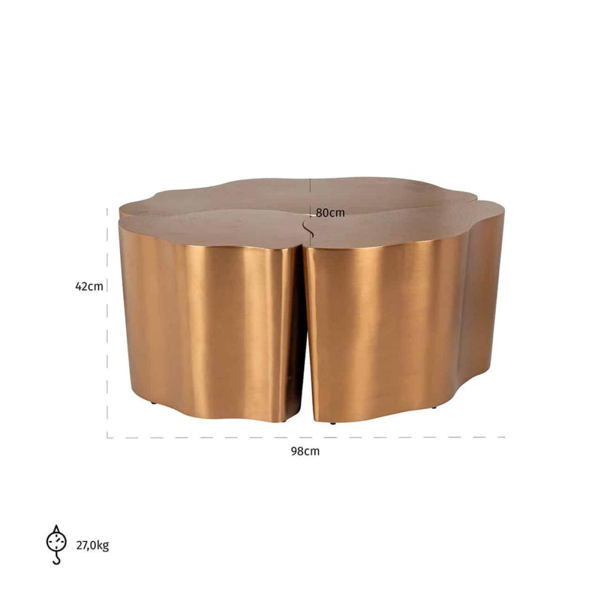 Richmond Tree Gold Coffee Table – image 3